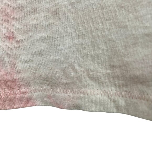 American Eagle Recycled Cotton Oversized Malibu Tennis Club Tie-Dye Tee Womens L - Picture 7 of 11